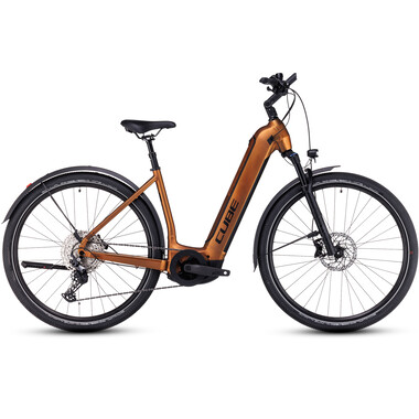 Bicicleta todocamino eléctrica CUBE NURIDE HYBRID EXC 750 ALLROAD WAVE Marrón 2023 0